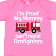 thumbnail image 4 of Inktastic Firefighter Daddy Baby Fireman Boys or Girls Baby Bodysuit, 4 of 5