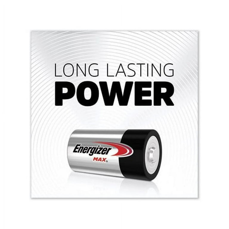 MAX Alkaline D Batteries, 1.5 V, 2/Pack MAX Alkaline D Batteries, 1.5 V, 2/Pack