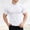 c01White, variant on USNSM Men's Short Sleeve UPF 50 Sun Protection Shirts Quick Dry Athletic Fitness T-Shirt Hiking Running Swimming Rash Guard Pink XXXL