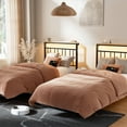 thumbnail image 2 of GUNAITO Floating Bed Frame Twin Size with LED Lights and Charging Station Modern Metal Platform，Black, 2 of 9