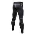 thumbnail image 4 of SDNall Compression Pants Men Sports Stretch Leggings Trousers Breathable Quick-Drying Wicking Fitness Pants Workout Pants for Men Sizes:S-2XL, 4 of 9