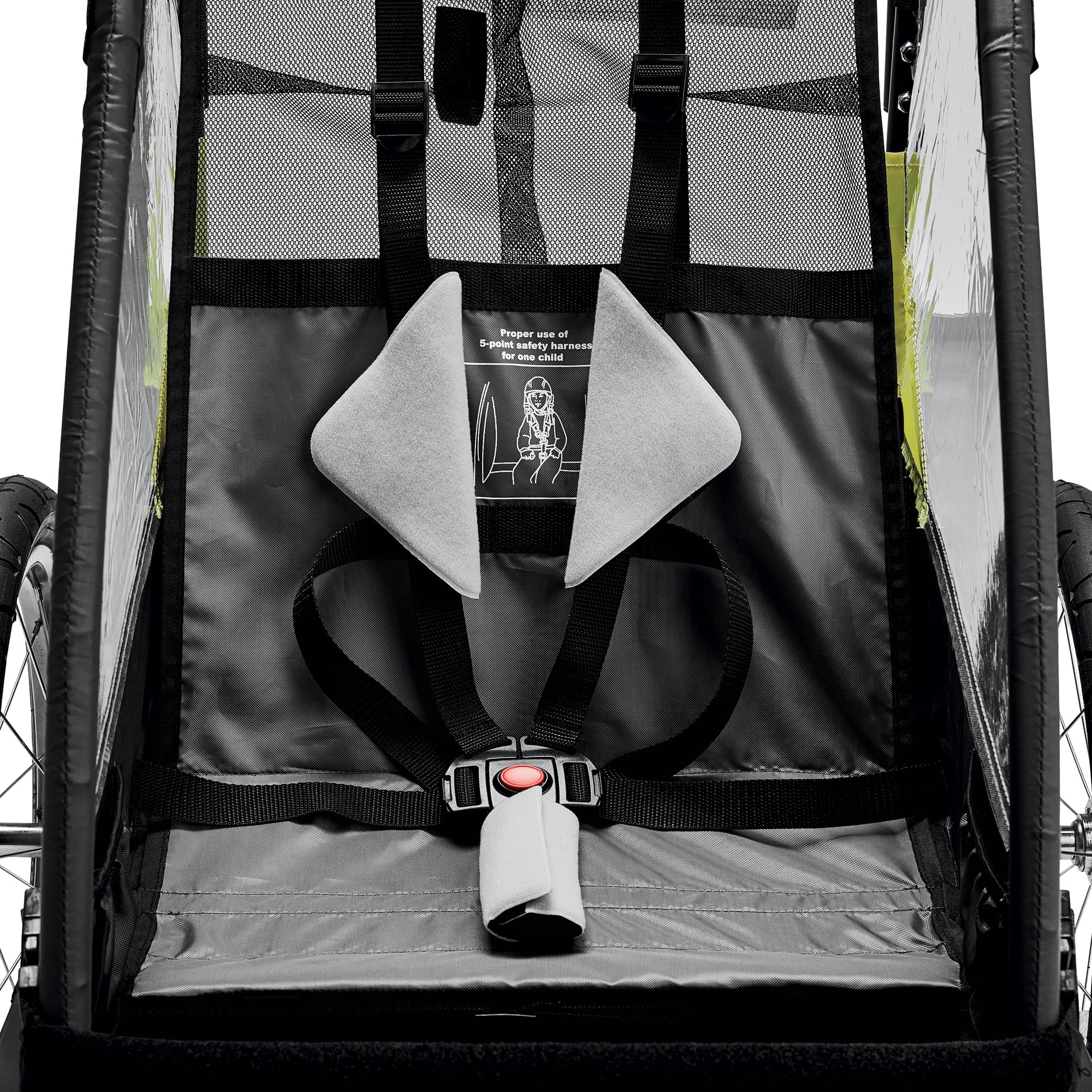 Allen Sports Three Wheel Child Bicycle Trailer, Black