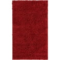 thumbnail image 1 of Unique Loom Everyday Shag Plush Area Rug 3' 3 x 5' 3 Rectangle in Cherry Red, 1 of 1