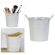 thumbnail image 4 of Cubo multifuncional para glaseado, patatas fritas y brochas de maquillaje con asas, color óxido Blanco, 4 of 9