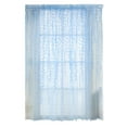 thumbnail image 2 of Cortina de ventana floral de sauce de estilo pastoraldecoración de sala de estar para dormitorio (azul) Ndcxsfigh Nuevos Originales, 2 of 6