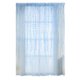thumbnail image 2 of Cortina Deco de gasa floral de sauce fina translúcida para ventana de puerta de habitación (azul) Sywqhk Libre de BPA, 2 of 9