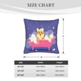 thumbnail image 4 of Bingfone Dog Washes In A Pink Bath Linen Throw Pillow Covers Cushion Case Pocket Button Vintage Farmhouse Pillowcase For Sofa Couch Bed 16"X16", 4 of 9