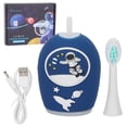 thumbnail image 1 of Cepillo de dientes impermeable para niños, cepillo de dientes eléctrico en forma de U Cepillo de dientes en forma de U para niños Cepillo de dientes en forma de U para niños diseñado a medida, 1 of 8