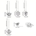 thumbnail image 3 of Tea Infuser Teapot Shaped Stainless Steel for Filter Bags, 3 of 9