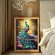 thumbnail image 4 of 6 láminas de calcomanías para muebles con diseño de pavo real (30 x 15 cm) con flores de peonía vintage. Adhesivo de transferencia UV autoadhesivo para decoración de paredes., 4 of 7
