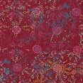 thumbnail image 2 of Simply Daisy 18" x 30" Red Layered Sun Tile Rug, 2 of 5