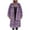 Purple, variant on Verugu Winter Jackets for Women, Women's Oversized Winter Warm Coats, Womens Warm Faux ry Coat Jacket Winter Solid V-neck Overcoats Outwear Coats Pink M