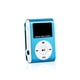 thumbnail image 1 of Bearachild Mini reproductor de MP3, Clip de Metal portátil, música, vídeo multimedia, interfaz de 3,5mm, reproductores de moda, pantalla, Cables de audio/vídeo Azul, 1 of 6
