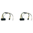 thumbnail image 1 of 2X PCI-E PSU Adaptador de Alimentación Conector de Cable de Alimentación para Elite 8100 8200 8300 800G1, 1 of 5