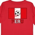thumbnail image 4 of Inktastic Peruvian Soccer Boys or Girls Long Sleeve Toddler T-Shirt, 4 of 5