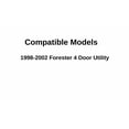 thumbnail image 3 of Driver Left Side Rear Door Window Door Glass Compatible with Subaru Forester 1998-2002 Models, 3 of 5