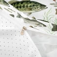 thumbnail image 4 of meiyoeat Watercolor Trout Bass Fish Twin Duvet Cover for Men Kids, Rustic Wildlife Twin Bedding, Green Brown, Reversible, 2pcs, 1 Duvet Cover and 1 Pillowcase, 4 of 6