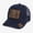 Navy, variant on Helii Trucker Hat Mesh Cap for Men Women Adjustable Snapback Patriotic American Flag Leather Patch Tractor Baseball Cap Outdoor Running Sports Hat Black,One Size