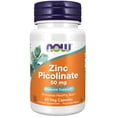 thumbnail image 1 of Suplemento para el Apoyo Inmune Now Foods Zinc Picolinate 50 mg 60 Vegcaps, 1 of 3