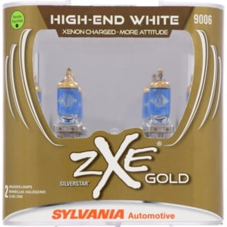 Sylvania H11 SilverStar zXe Gold Halogen Headlight Bulb, Pack of 2