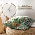 thumbnail image 5 of Ryan&nbsp; Christmas Tree Throw Pillow Covers 16x16 Set of 2, Xmas Pine Trees Bells Winter Holiday Farmhouse Decorative Pillow Cases Cotton Cushion Cover for Home Room Bed Sofa Couch Chair, 5 of 6