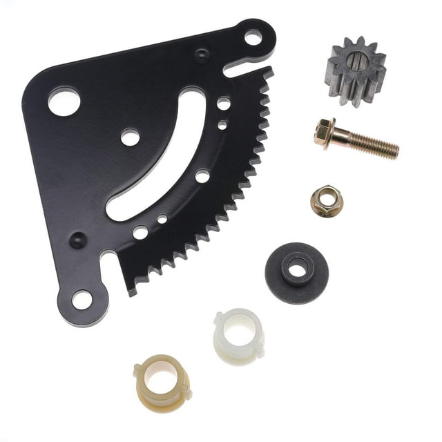 WoodWould Engranaje de piñón del sector de dirección para tractores cortacésped John Deere LA100 LA102 LA105 LA115 LA125 LA130 LA135 LA140 LA145 LA150 LA155 LA165 LA175 Reemplaza GX21924BLE GX20053 GX