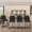 Black, variant on Genpo 24" Counter Height Bar Stools Set of 4, White Leather Counter Stools Bar Chairs with Back and Gold Metal Frame for Kitchen Island