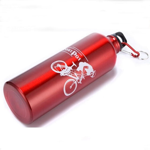 Ganfancp Ciclismo Camping Bicicleta Deportes Aleación de Aluminio Botella de Agua 750Ml Rd Rebajas Flash Deals 1X Bidón para Bicicleta