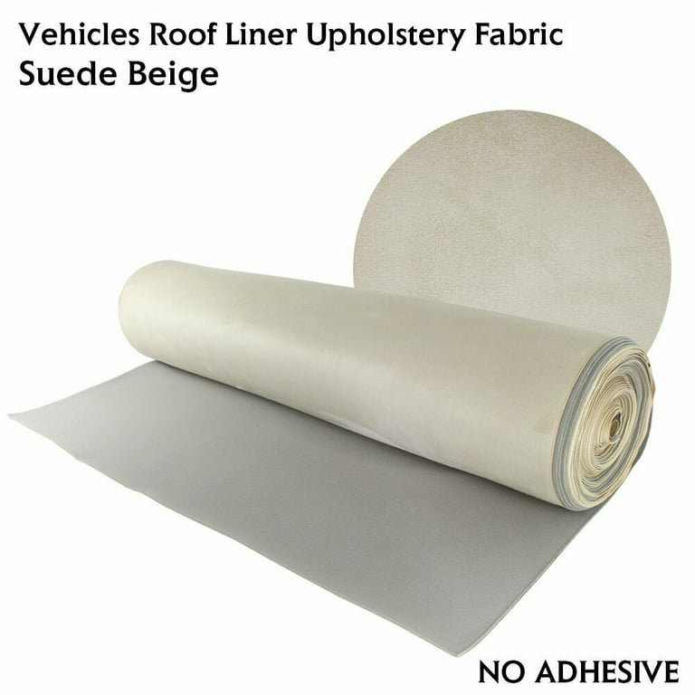 Matching Suede Headliner Fabric Without Foam - Beige - Graham Fabrics and  Supply