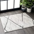 thumbnail image 1 of nuLOOM Thigpen Contemporary Accent Rug, 2' x 3', Gris nuLOOM nuLOOM, 1 of 2