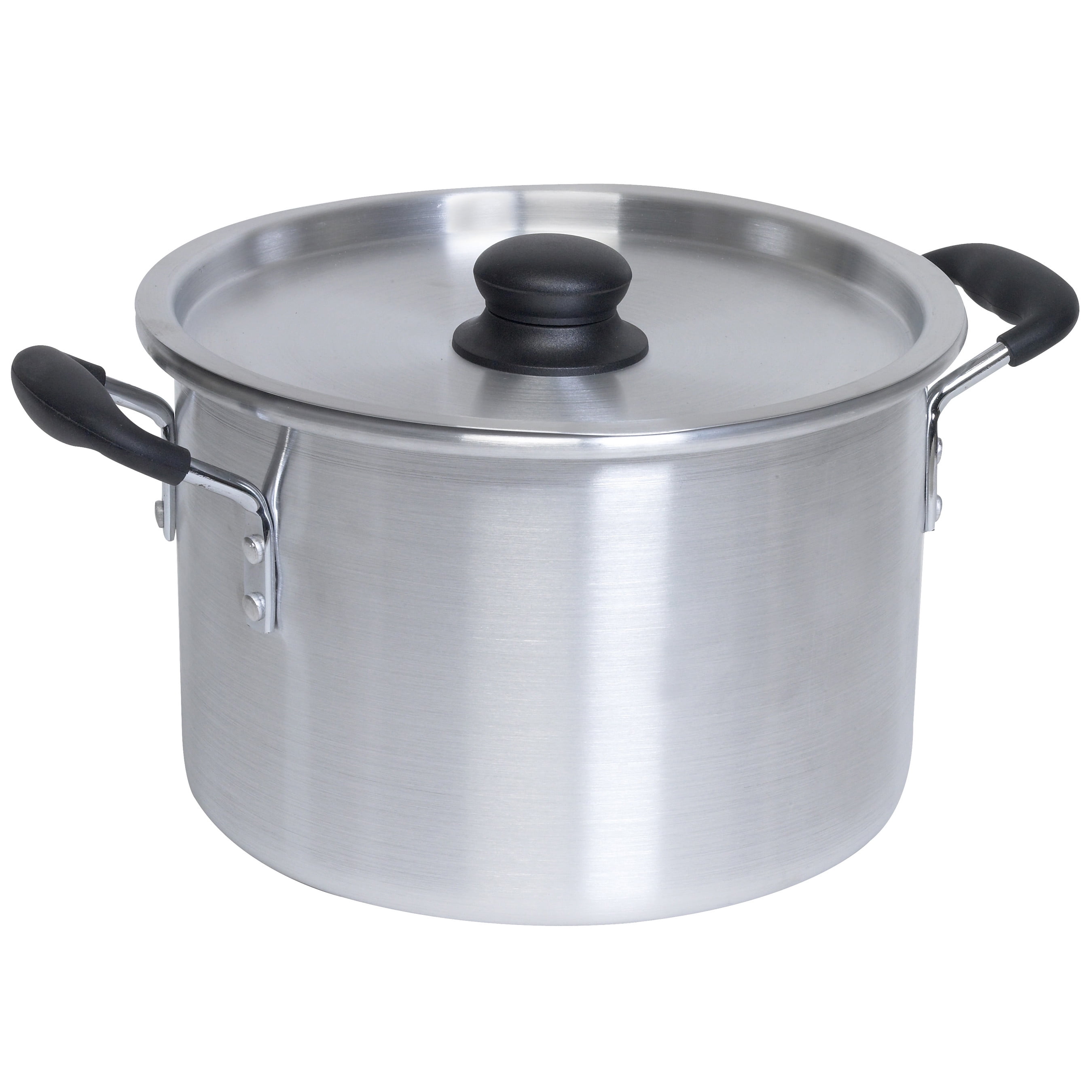 Imusa 8Qt Aluminum Stock Pot with Lid