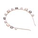 thumbnail image 1 of Diadema nupcial amplia flexibilidad de aplicación resistente duradero exquisito hermoso tamaño ajustable diadema de diamantes de imitación para bodas para fiestas ANGGREK Otros, 1 of 8