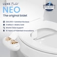 thumbnail image 2 of LUXE Bidet NEO 320 - Warm Water Bidet Attachment for Toilet Seat, Gold, 2 of 9