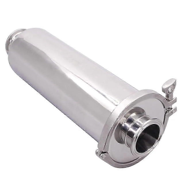 Sanitary Tri Clamp Inline Strainer SS304 Stainless Steel Wine Wort Filter 200 Mesh 25mm Ferrule 50.5 3/4 To 2 In