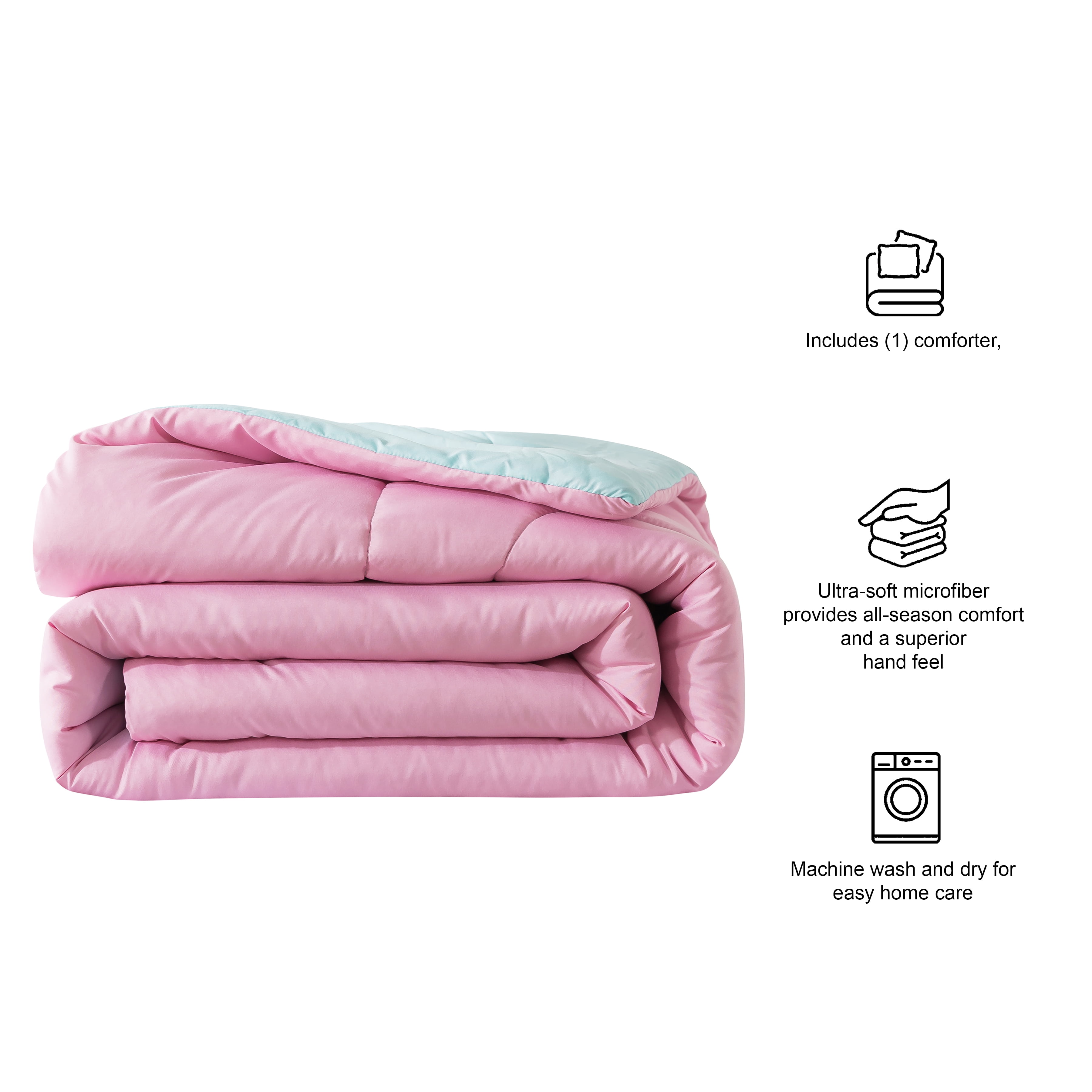 Mainstay - Brandclub - Mainstays Reversible Microfiber Comforter