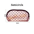 thumbnail image 2 of Mesh Makeup Bag Mesh Cosmetic Bag Purse Pouch Zipper Mesh Travel Bag Travel Purse Organizer Portable Pouch Bag Mesh Toiletry Bag for Home Office Travel Accessories, 2 of 5