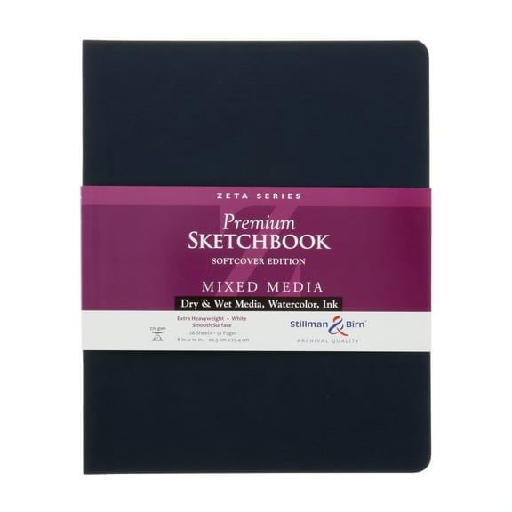 Stillman & Birn Zeta Series Premium 8" X 10" Sketchbook