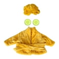 thumbnail image 2 of Porch Goose Bathrobe Set With Headband & Eye Mask Decorative Porch Goose Outfit For Homeowners Courtyard Garden Decor(Yellow-13In), 2 of 8