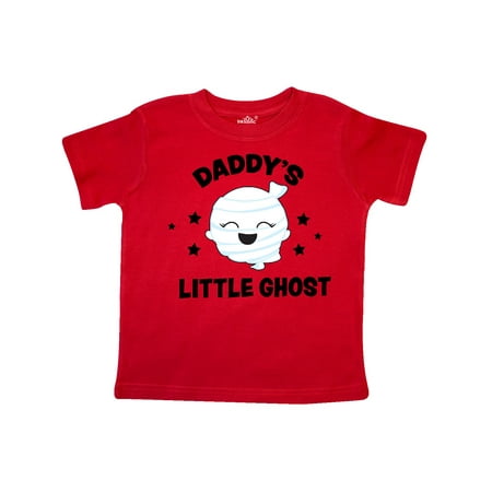 

Inktastic Cute Daddy s Little Ghost with Stars Gift Toddler Toddler Girl T-Shirt