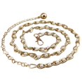 thumbnail image 2 of SmartBy Waist Belt Beads Decoration Adjustable Faux Pearl Dress Waist Belt for Women, 2 of 7