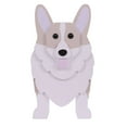 thumbnail image 2 of Cute Dog Flower Pot, PVC Lightweight Dog Planter   For Garden, 2 of 8