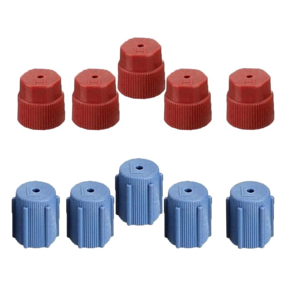 R134a Air Conditioning Caps High & Low Side Charging Port Seals 13mm & 16mm 10x
