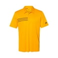 thumbnail image 2 of Adidas - 3-Stripes Chest Polo - A324 - Team Collegiate Gold/ Black - Size: L, 2 of 3
