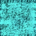 thumbnail image 1 of Ahgly Company Indoor Square Abstract Turquoise Blue Modern Area Rugs, 8' Square, 1 of 4