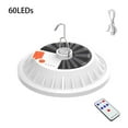 thumbnail image 2 of Lámpara de Camping con carga Solar, equipo de iluminación para senderismo al aire libre, función de carga, luces colgantes, luz de tienda, Iluminación y accesorios 60LED solares 60W Con mando Wosthever HA005556-04, 2 of 6