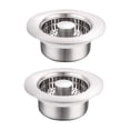 thumbnail image 1 of ¡Gran oferta! Colador de fregadero de cocina, tapón de fregadero de acero inoxidable 304, colador de fregadero antiobstrucción para visita de cocina estándar de EE. UU., 1 of 5