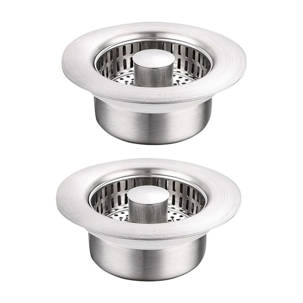Autumn Clearance Kitchen Sink Strainer , 304 Stainless Steel Up Sink Stopper, Anti-Clogging Sink Strainer For US Standard Kitchen Visit