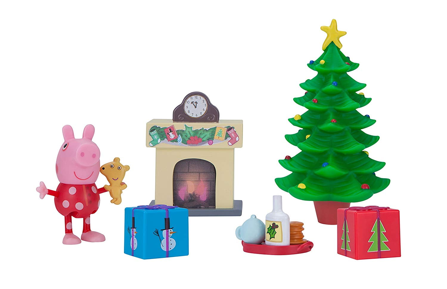 Peppa Pig Little Rooms Holiday Deco Playset Walmart