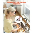 thumbnail image 5 of KFFKFF Garbage Disposal Air Switch Kit, 2.5" Sink Top Air Switch for Food Waste Disposal, Polished Stainless Steel ON/OFF Push Button for Waste Disposer - Compatible with Stainless Steel Countertops, 5 of 9