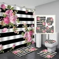 thumbnail image 2 of Clearance 3D Digital Printing Shower Curtain 4 Pieces For Home / Hotel / Party Decoration 180 * 180cm, 2 of 6
